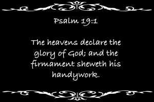 Psalm 19 1 3BW